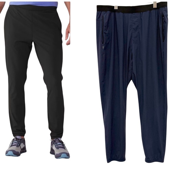 Rhone Men's Versatility Pants Joggers Extra Pockets Navy Blue XL - Picture 1 of 11